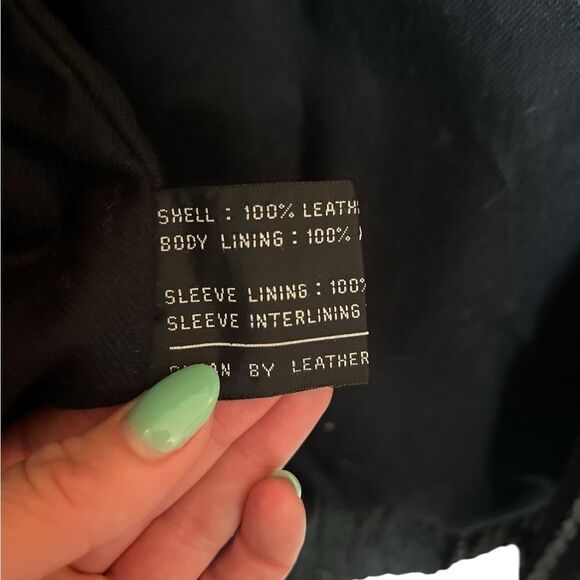 Andrew Marc Performance Leather Jacket Size Medium - Picture 6 of 6